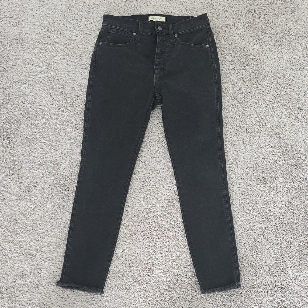 Madewell Women's Black Skinny Jeans